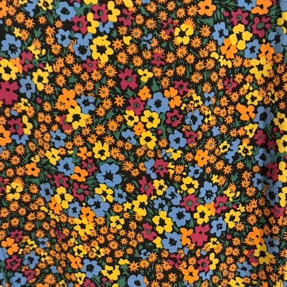 Toad & Co Floral Tank Dress with Multicolor Ditsy Print - XS - Picture 6 of 6